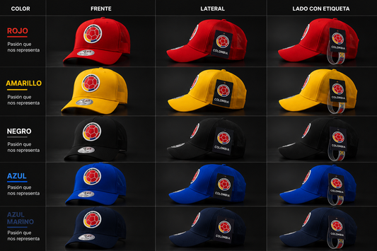 🧢 Gorra Selección Colombia Unisex | Aju